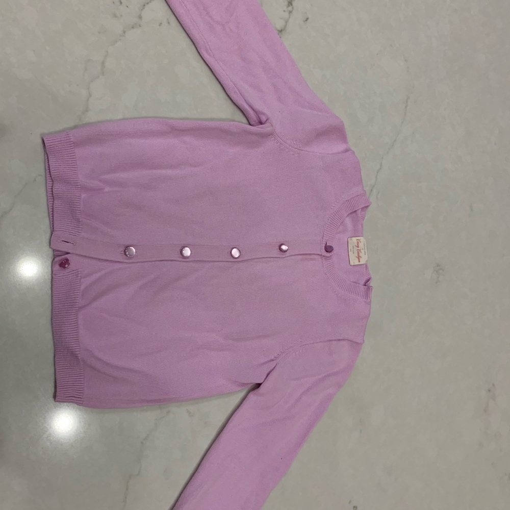 Girls Size 4-5 Pink Crewcuts Cardigan